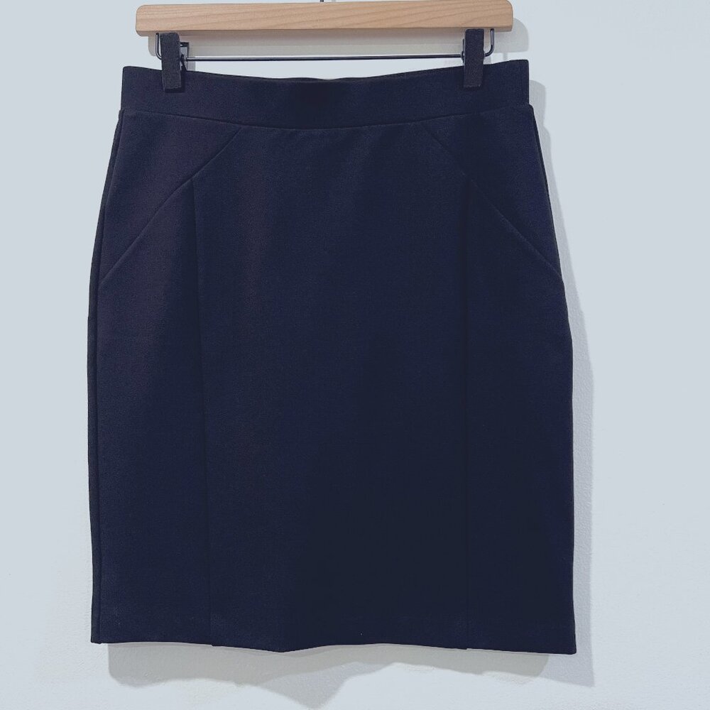 Mario Serrani Italy Black Pencil Skirt Size M